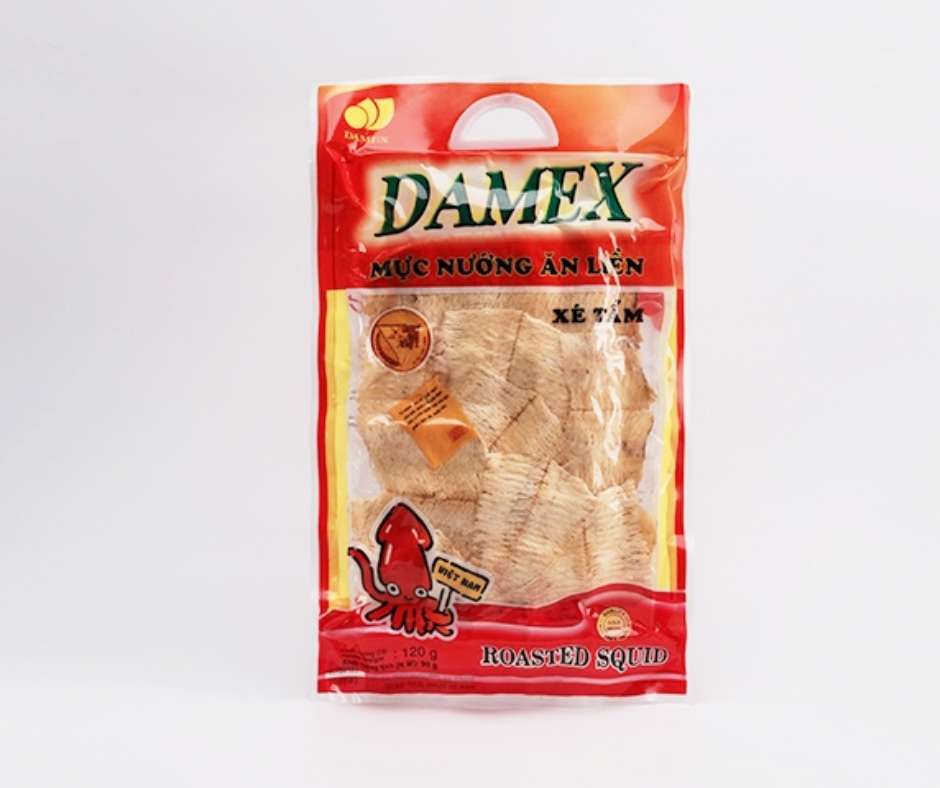 Damex mực tẩm gia vị 120g